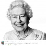 Královna Alžběta II. se 9. září 2015 stala nejdéle panujícím monarchou Velké Británie.