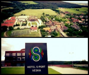 Záběry z propagačního videa hotelu S-port Véska.