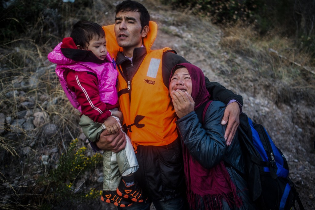 Lesbos 2015. Foto: Filip Singer, EPA