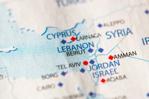 Libanon_Syrie_blizky_vychod_mapa